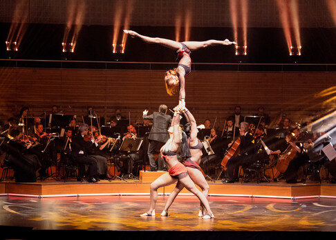 "ALIVE" A Circus Symphony 2022 - Trio Torime: Hand To Hand | © Obrasso Concerts