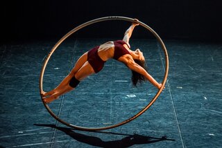 Rachel Salzman, Cyr Wheel: Artistin beim Cirque du Soleil